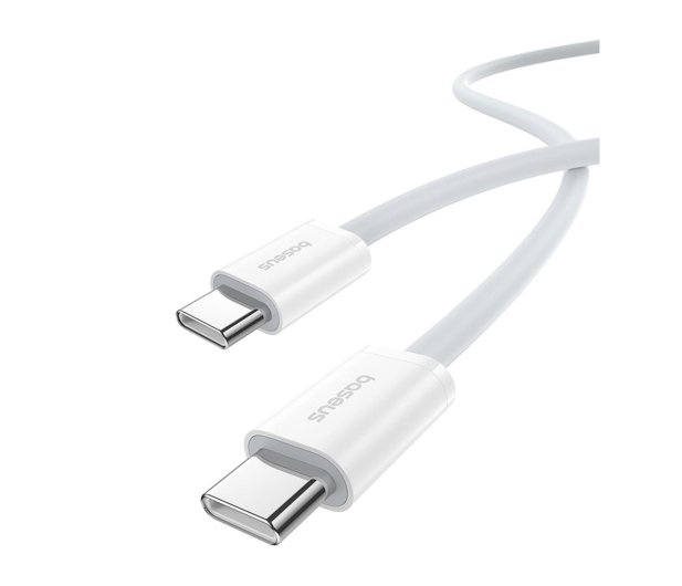 Baseus Kabel Superior Series ll USB-C - USB-C 30W 480Mb/s 1m biały - 1502048 - zdjęcie 3